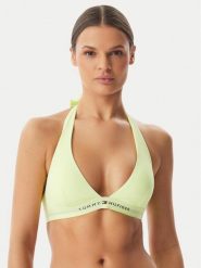 Tommy Hilfiger Góra od bikini UW0UW06358 Żółty jasny. Żółte bikini Tommy Hilfiger, bez wzorów, z syntetyku. Za 189.99 zł.