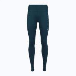 Legginsy do biegania damskie PUMA Run Favorite Long Tight. Niebieskie legginsy Puma, bez wzorów, z elastanu, sportowe, krótkie. Za 139.99 zł.