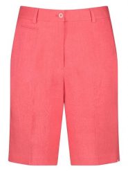 Gerry Weber Lniane bermudy w kolorze czerwonym rozmiar: 40. Czerwone szorty Gerry Weber, bez wzorów. Za 152.98 zł.