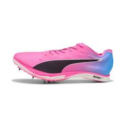 Buty sportowe Puma Mid Distance NITRO Elite 3. Czerwone buty do biegania Puma, bez wzorów, bez zapięcia, do biegania. Za 740.50 zł.