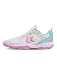 Buty halowe Hummel Speed Court. Białe buty treningowe Hummel, na jesień, bez wzorów, z gumy, bez zapięcia, do koszykówki. Za 382.80 zł.