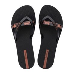 Japonki Ipanema Kirei Chic 83673 BB740 czarne. Czarne japonki bez wzorów, z materiału. Za 137.18 zł.