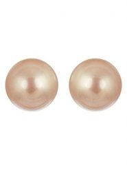 Luxenter Kolczyki-wkrętki z perłami rozmiar: onesize. Różowe kolczyki Luxenter, z perłą, srebrne. Za 60.99 zł.