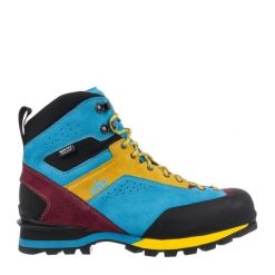 Buty trekkingowe LOMER Badia High Mtx wysokie zamsz. Niebieskie buty trekkingowe Lomer, z zamszu, bez zapięcia. W wyprzedaży za 599.99 zł.