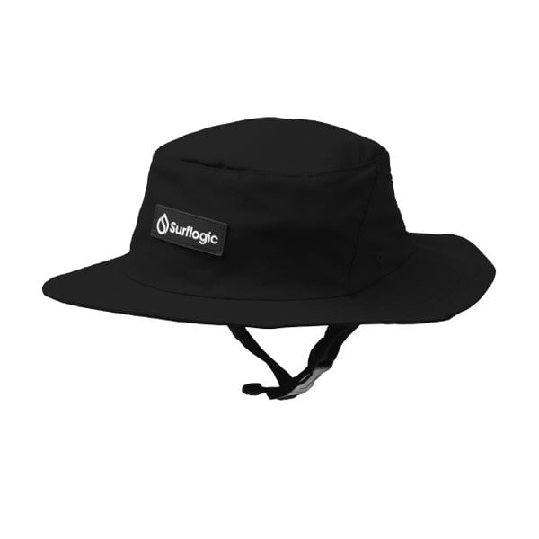 Czapka surfingowa Surflogic. Czarne czapki z daszkiem SURFLOGIC, bez wzorów, z materiału, eleganckie. Za 149.00 zł.