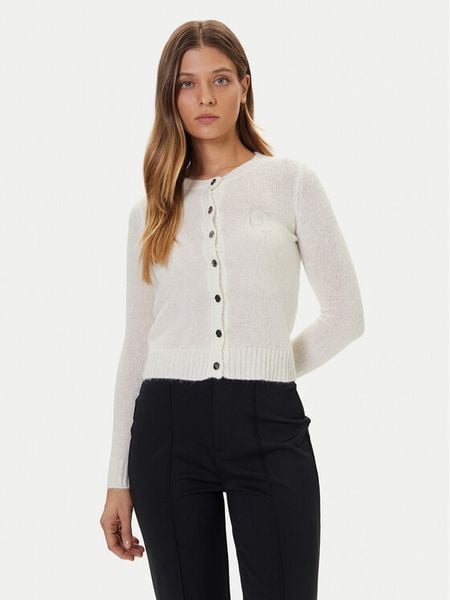Gaudi Kardigan 521BD53011 Écru Regular Fit. Białe swetry Gaudi, s, bez wzorów, z syntetyku, bez ramiączek. Za 242.99 zł.