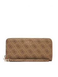 Guess Portfel Brenton Slg SWLG96 48146 Brązowy. Brązowe portfele Guess, z aplikacjami, ze skóry. Za 219.99 zł.