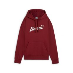 Bluza damska z kapturem Puma Ess+ Script. Białe bluzy Puma, xs, bez wzorów, sportowe, bez ramiączek, z kapturem. W wyprzedaży za 226.25 zł.