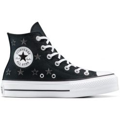 Buty sportowe Converse Chuck Taylor All Star Lift. Czarne buty treningowe Converse, bez wzorów, bez zapięcia. Za 590.00 zł.