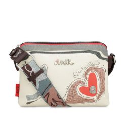 Biała Torebka Anekke Stylowa Listonoszka Damska. Białe listonoszki Anekke, bez wzorów, eleganckie, bez dodatków. Za 339.00 zł.