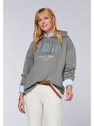 Polo Sylt Bluza w kolorze szarym rozmiar: XXL. Szare bluzy Polo Sylt, xxl, bez wzorów, bez ramiączek, z kapturem. Za 114.71 zł.