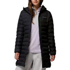 Kurtka COLUMBIA LAKE 22 II DOWN LONG HOOD Czarny. Czarne kurtki Columbia, s, bez wzorów, z materiału, bez kaptura. Za 571.99 zł.