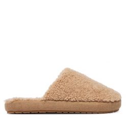 Kapcie EMU Australia. Brązowe kapcie Emu Australia, bez wzorów. Za 384.99 zł.