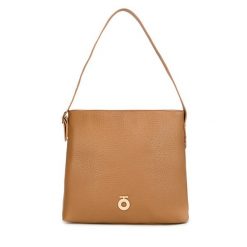 Torebka Nobo. Brązowe torebki klasyczne NOBO, bez wzorów, klasyczne, bez dodatków. Za 119.99 zł.