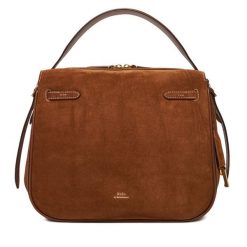 Torebka Polo Ralph Lauren. Brązowe torebki klasyczne Polo Ralph Lauren, bez wzorów, klasyczne, bez dodatków. Za 3,399.00 zł.