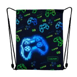 Worek na obuwie HEAD GO PLAYING NEON, AD1. Buty treningowe ASTRABAG, bez wzorów, bez zapięcia, tenisowe. Za 19.99 zł.