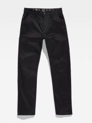 G-Star Spodnie chino w kolorze czarnym rozmiar: W25/L32. Czarne chinosy G-Star, bez wzorów, retro, z podwyższonym stanem. Za 214.95 zł.