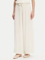 United Colors Of Benetton Spodnie materiałowe 4VW95F00C Écru Relaxed Fit. Spodnie materiałowe United Colors Of Benetton, bez wzorów, z materiału. Za 179.99 zł.