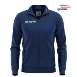 Givova Giacca Polarfleece Mono 500 m – polar z zamkiem. Niebieskie bluzy z polaru Givova, m, bez wzorów, z polaru, do piłki nożnej. Za 91.49 zł.