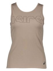 Asics Top funkcyjny w kolorze jasnobrązowym rozmiar: S. Brązowe topy sportowe ASICS, s, bez wzorów. Za 52.79 zł.