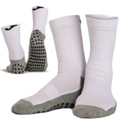 Skarpety antypoślizgowe dla dorosłych Joma Anti-Slip wysokie piłkarskie. Białe skarpetki Joma, bez wzorów. Za 26.99 zł.