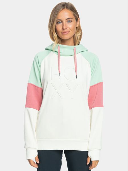 Roxy Bluza Liberty Hoodie Otlr ERJFT04711 Écru Regular Fit. Bluzy Roxy, l, bez wzorów, z syntetyku, bez ramiączek, bez kaptura. Za 249.99 zł.