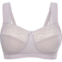 Biustonosz odciążający, bez fiszbinów bonprix stary bez. Fioletowe biustonosze marki bonprix. Za 37.99 zł.