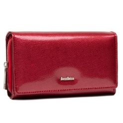 Duży Portfel Damski Semi Line. Czerwone portfele Semi-line, bez wzorów. Za 119.99 zł.