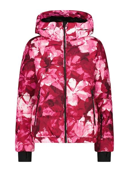 CMP Kurtka narciarska w kolorze czerwono-różowym rozmiar: 38. Czerwone kurtki narciarskie CMP, bez wzorów, bez kaptura, narciarskie. Za 429.44 zł.