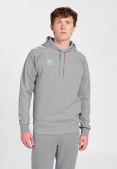 Bluza z kapturem Hummel Move 2.0. Szare bluzy Hummel, xl, bez wzorów, z bawełny, z kapturem, trekkingowe. Za 319.00 zł.