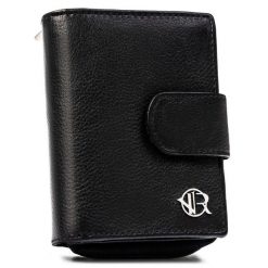 Portfel damski Rovicky R-DLL2-NCD-BL czarny. Czarne portfele ROVICKY, bez wzorów. Za 74.99 zł.