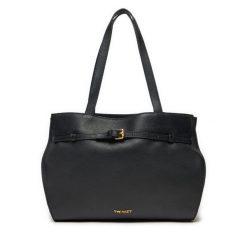 Torebka TWINSET. Czarne torebki klasyczne Twinset, bez wzorów, klasyczne, bez dodatków. Za 1,499.00 zł.