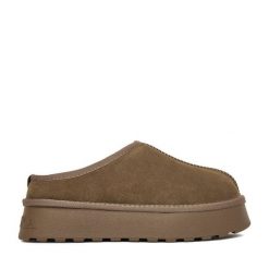 Śniegowce Badura. Brązowe śniegowce Badura, bez wzorów, bez zapięcia. Za 159.99 zł.