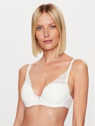 Chantelle Biustonosz z fiszbiną Orangerie C17Q20 Biały. Białe biustonosze Chantelle, bez wzorów, z syntetyku. Za 229.99 zł.