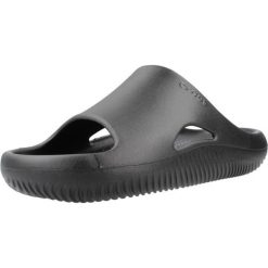 Sandały CROCS MELLOW RECOVERY SLIDE Czarny. Czarne sandały Crocs, bez wzorów, z materiału, bez obcasa, bez zapięcia. Za 199.99 zł.