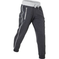 Spodnie sportowe, dł. 7/8 bonprix szaro-matowy srebrny melanż. Spodnie sportowe marki bonprix. Za 37.99 zł.