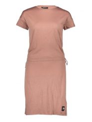 The North Face Sukienka w kolorze szaroróżowym rozmiar: L. Różowe sukienki The North Face, l, bez wzorów, z wełny, bez kołnierzyka, bez ramiączek, midi. Za 312.58 zł.