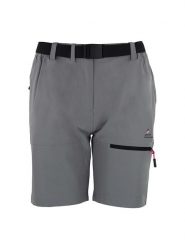 Peak Mountain Szorty funkcyjne "Ajasi" w kolorze szarym rozmiar: L. Szare szorty sportowe Peak Mountain, bez wzorów, z materiału, outdoorowe. Za 130.99 zł.