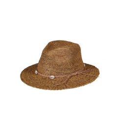 Kapelusz damski Barts Alora. Brązowe kapelusze Barts, bez wzorów, z materiału, eleganckie. Za 247.50 zł.