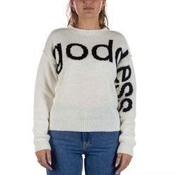 Biała Bluza Deha Goddess Damskie. Białe bluzy Deha, m, bez wzorów, z dzianiny, bez kaptura, na fitness i siłownię. Za 390.99 zł.