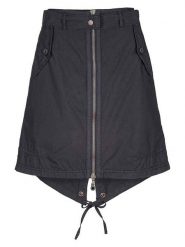 Herrlicher Spódnica "Sibley" w kolorze czarnym rozmiar: W29. Czarne spódnice Herrlicher, bez wzorów, z bawełny, midi, asymetryczne. Za 165.99 zł.