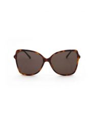 Jimmy Choo Damskie okulary przeciwsłoneczne w kolorze brązowym rozmiar: 59. Brązowe okulary przeciwsłoneczne Jimmy Choo, bez wzorów, z tworzywa sztucznego, szklane. Za 419.95 zł.
