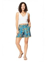 Aller Simplement Szorty w kolorze niebieskim ze wzorem rozmiar: 34/36. Niebieskie szorty Aller Simplement, bez wzorów, z tkaniny. Za 43.99 zł.