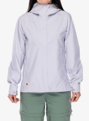 Kurtka przeciwdeszczowa damska Fjallraven HC Hydratic Trail Jacket. Fioletowe kurtki przeciwdeszczowe Fjällräven, l, z aplikacjami, bez kaptura, trekkingowe. Za 1,110.99 zł.