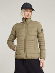 G-Star Kurtka pikowana w kolorze khaki rozmiar: XL. Brązowe kurtki G-Star, xl, bez wzorów, z poliamidu, retro, bez kaptura. Za 325.03 zł.