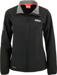 Damska kurtka softshell Nordblanc – cienka czarna. Czarne kurtki Erima, s, bez wzorów, z elastanu, klasyczne, bez kaptura. Za 233.99 zł.