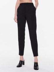 Calvin Klein Spodnie materiałowe K20K205119 Czarny Slim Fit. Czarne spodnie materiałowe Calvin Klein, bez wzorów, z materiału. Za 1,049.00 zł.