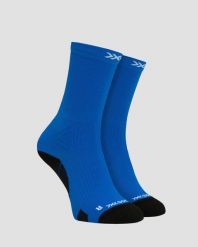 Skarpety unisex X-Socks Run Perform Crew Electric Blue A312. Niebieskie skarpetki X-Socks, bez wzorów. Za 119.99 zł.