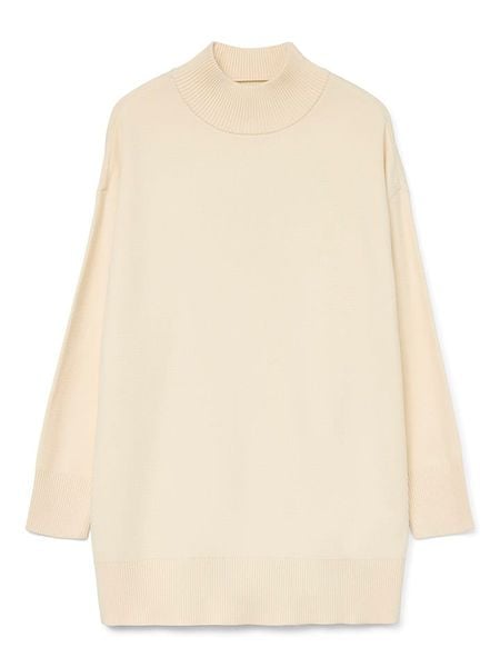 Vero Moda Sweter w kolorze beżowym rozmiar: M. Brązowe swetry Vero Moda, m, bez wzorów, z włókna, bez ramiączek. Za 118.28 zł.