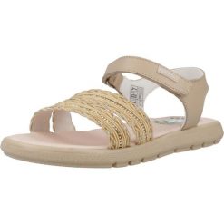 Sandały PABLOSKY 448930P Brązowy. Brązowe sandały Pablosky, bez wzorów, ze skóry, sportowe, bez obcasa, bez zapięcia. Za 254.99 zł.